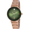 Anne Klein Diamond Accent Green 다이얼 쿼츠 2434GNRG 여성용 시계