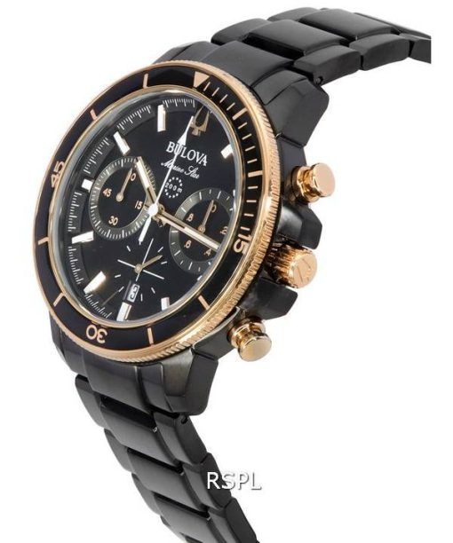 Bulova Marine Star 크로노 그래프 쿼츠 다이버 98B302 200M 남성용 시계