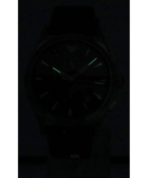엠포리오 아르마니 파올로 크로노그래프 블랙 다이얼 쿼츠 AR11530 남성용 시계