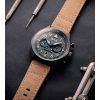 AVI-8 Hawker Hurricane Carey Dual Time Orissa Grey 다이얼 쿼츠 AV-4088-04 남성용 시계