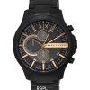 Armani Exchange Hampton 크로노그래프 검은색 다이얼 쿼츠 AX2429 남성용 시계