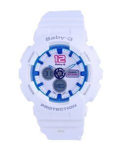 카시오 Baby-G 아날로그 디지털 수지 석영 BA-120-7B BA120-7B 100M 여성용 시계