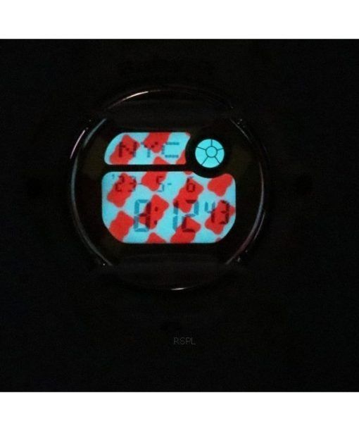 카시오 Baby-G HARIBO 디지털 수지 스트랩 쿼츠 다이버 BG-169HRB-7 BG169HRB-7 200M 여성용 시계