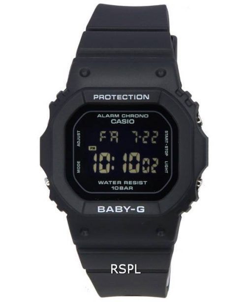 카시오 Baby-G 디지털 블랙 다이얼 쿼츠 BGD-565-1 BGD565-1 100M 여성용 시계