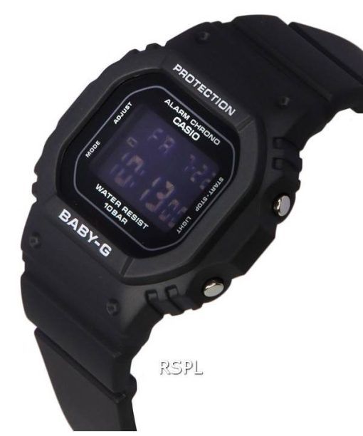 카시오 Baby-G 디지털 블랙 다이얼 쿼츠 BGD-565-1 BGD565-1 100M 여성용 시계