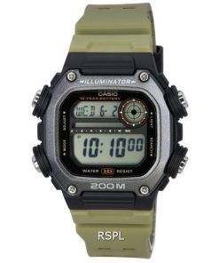 카시오 Standard Digital Sand Resin Band Quartz DW-291HX-5A DW291HX-5 200M 남성용 시계