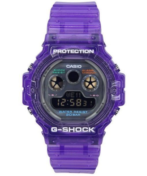 카시오 G-Shock Digital Joy Topia Series Purple 쿼츠 DW-5900JT-6 200M 남성용 시계