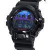 Casio G-Shock Virtual Rainbow Digital 쿼츠 DW-6900RGB-1 DW6900RGB-1 200M 남성용 시계