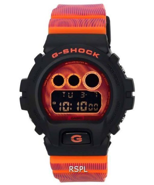Casio G-Shock Time Distortion Series 디지털 쿼츠 DW-6900TD-4 DW6900TD-4 200M 남성용 시계