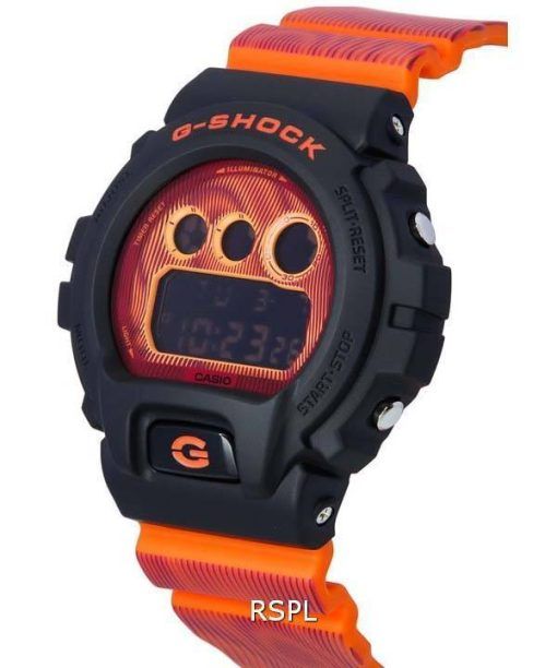 Casio G-Shock Time Distortion Series 디지털 쿼츠 DW-6900TD-4 DW6900TD-4 200M 남성용 시계