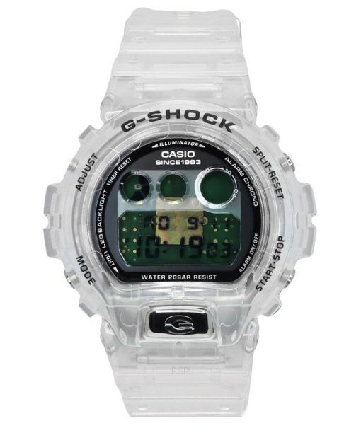 Casio G-Shock Clear Remix 40주년 한정판 디지털 쿼츠 DW-6940RX-7 200M 남성용 시계