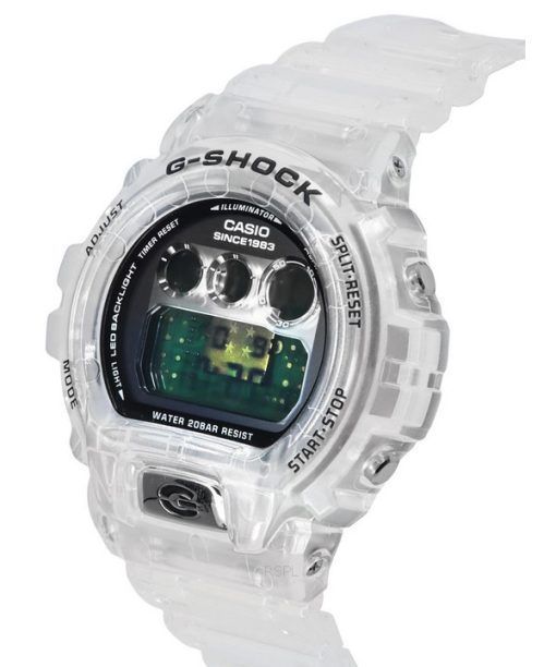 Casio G-Shock Clear Remix 40주년 한정판 디지털 쿼츠 DW-6940RX-7 200M 남성용 시계