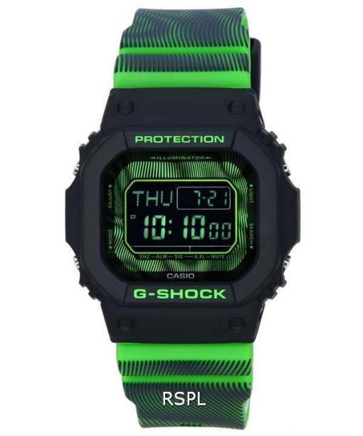 카시오 G-Shock Time Distortion Series 디지털 쿼츠 DW-D5600TD-3 DWD5600TD-3 200M 남성용 시계