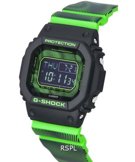 카시오 G-Shock Time Distortion Series 디지털 쿼츠 DW-D5600TD-3 DWD5600TD-3 200M 남성용 시계