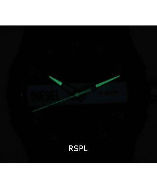 디젤 더블 업 실리콘 스트랩 멀티 컬러 다이얼 쿼츠 DZ1982 남성용 시계