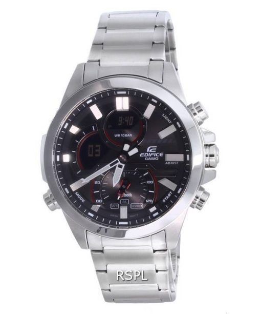 Casio Edifice Smartphone Link 아날로그 디지털 석영 ECB-30D-1A ECB30D-1 100M 남성용 시계