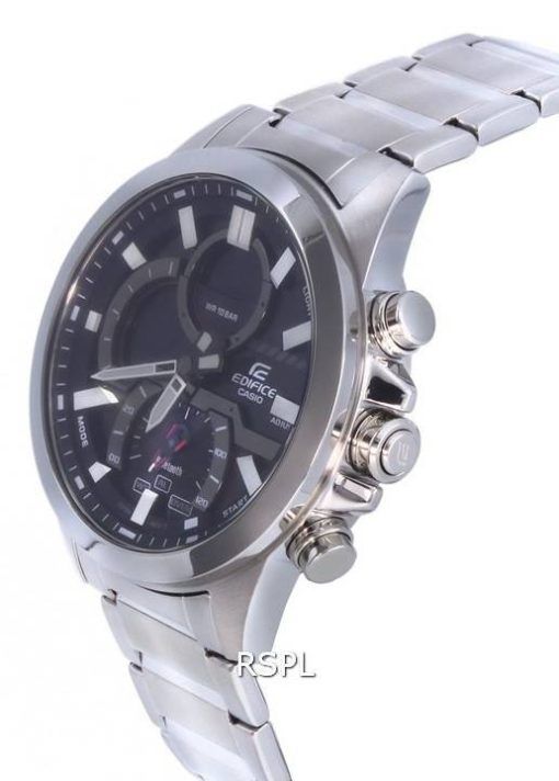 Casio Edifice Smartphone Link 아날로그 디지털 석영 ECB-30D-1A ECB30D-1 100M 남성용 시계