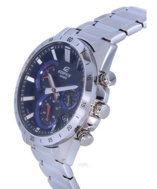 Casio Edifice Standard 크로노그래프 아날로그 쿼츠 EFR-573D-2A EFR573D-2 100M 남성용 시계