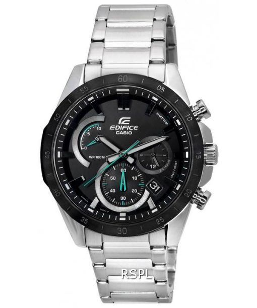 Casio Edifice Standard 크로노그래프 아날로그 쿼츠 EFR-573DB-1A EFR573DB-1 100M 남성용 시계