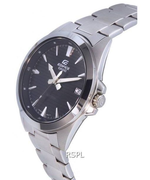 Casio Edifice 아날로그 스테인레스 스틸 석영 EFV-140D-1AV EFV140D-1 100M 남성용 시계