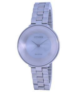 Citizen 시티즌시계 은 다이얼 스테인리스 스틸 에코드라이브 EM0600-87A 여성용 시계