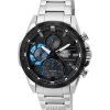 Casio Edifice 크로노그래프 아날로그 태양광 발전 EQS-940DB-1B EQS940DB-1B 100M 남성용 시계