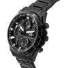 Casio Edifice 아날로그 크로노그래프 스테인레스 스틸 태양열 발전 EQS-940DC-1A 100M 남성용 시계