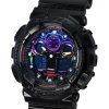 카시오 G-Shock Virtual Rainbow 아날로그 디지털 쿼츠 GA-100RGB-1A GA100RGB-1 200M 남성용 시계