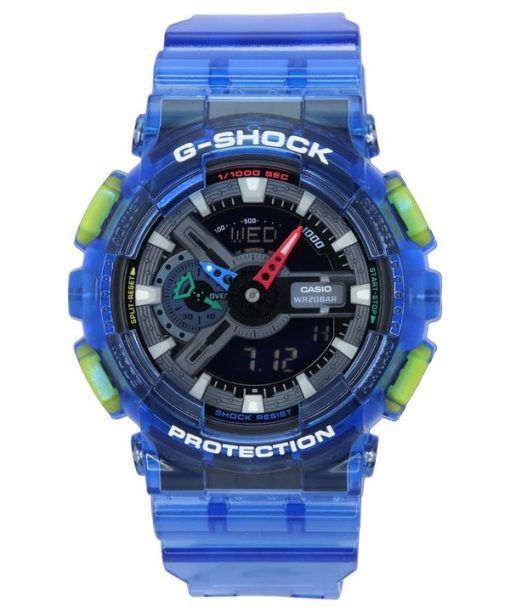 카시오 G-Shock 아날로그 디지털 조이 토피아 시리즈 반투명 쿼츠 GA-110JT-2A 200M 남성용 시계
