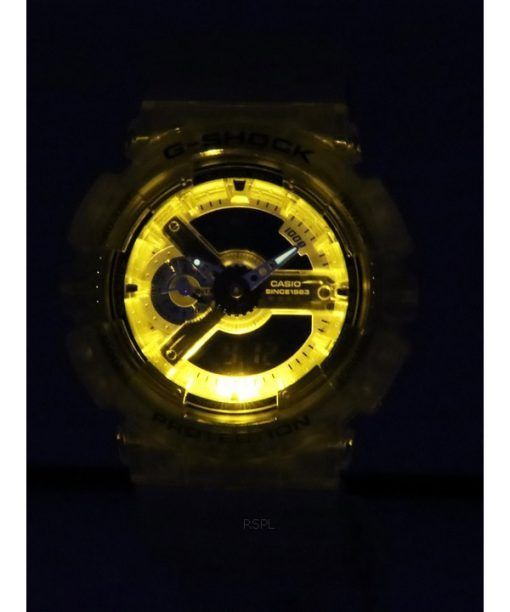 Casio G-Shock Clear Remix 40주년 한정판 아날로그 디지털 쿼츠 GA-114RX-7A 200M 남성용 시계