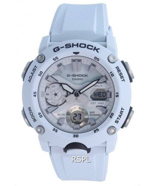 Casio G-Shock 탄소 코어 가드 아날로그 디지털 석영 GA-2000S-7A GA2000S-7 200M 남성용 시계