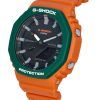 카시오 G-Shock Orange 아날로그 디지털 쿼츠 GA-2110SC-4A GA2110SC-4 200M 남성용 시계