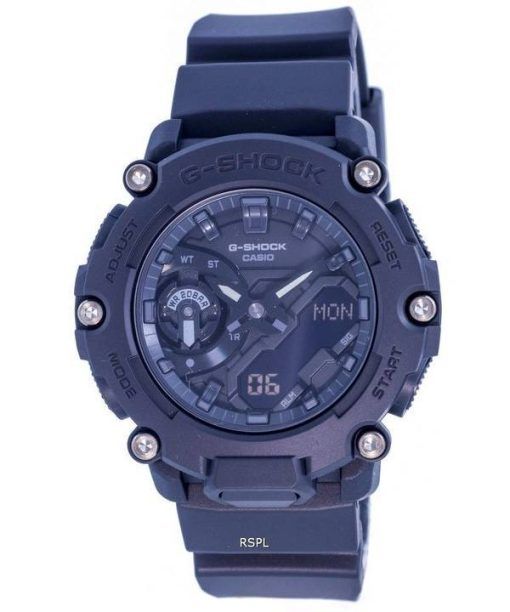 카시오 G-Shock 다이버의 아날로그 디지털 블랙 다이얼 쿼츠 GA-2200BB-1A GA2200BB-1 200M 남성용 시계