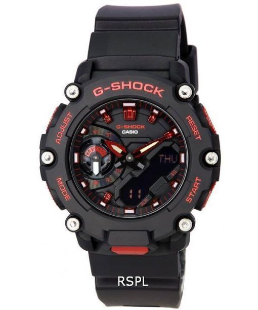 카시오 G-Shock 아날로그 디지털 쿼츠 GA-2200BNR-1A GA2200BNR-1 200M 남성용 시계