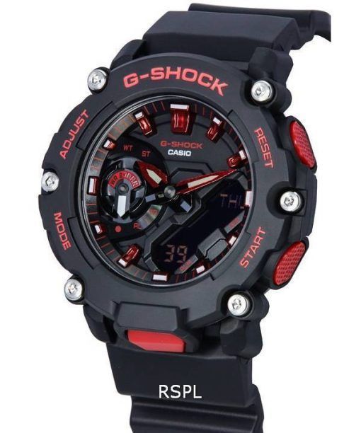 카시오 G-Shock 아날로그 디지털 쿼츠 GA-2200BNR-1A GA2200BNR-1 200M 남성용 시계