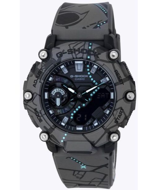 카시오 G-Shock Shibuya Treasure Hunt 아날로그 디지털 쿼츠 GA-2200SBY-8A 200M 남성용 시계