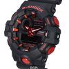 Casio G-Shock X Ignite Red Series 아날로그 디지털 쿼츠 GA-700BNR-1A GA700BNR-1 200M 남성용 시계