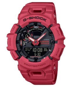 카시오 G-Shock G-Squad 아날로그 디지털 블랙 다이얼 GBA-900RD-4A GBA900RD-4 200M 남성용 시계