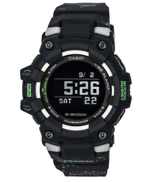 Casio G-Shock G-Squad 디지털 레진 스트랩 쿼츠 GBD-100LM-1 200M 남성용 시계