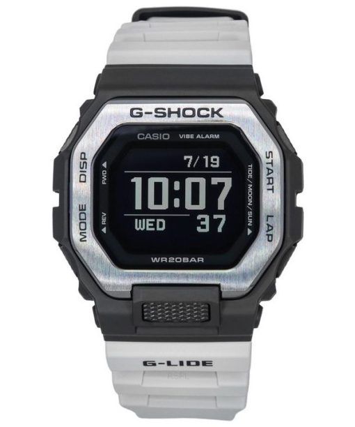 카시오 G-Shock Move G-Lide 모바일 링크 디지털 그레이 수지 스트랩 쿼츠 GBX-100TT-8 200M 남성용 시계