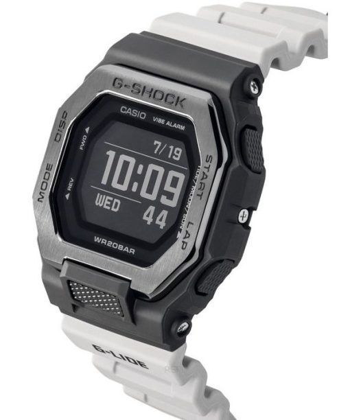 카시오 G-Shock Move G-Lide 모바일 링크 디지털 그레이 수지 스트랩 쿼츠 GBX-100TT-8 200M 남성용 시계