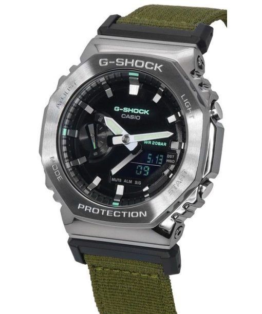 카시오 G-Shock 유틸리티 메탈 아날로그 디지털 쿼츠 GM-2100CB-3A GM2100CB-3 200M 남성용 시계