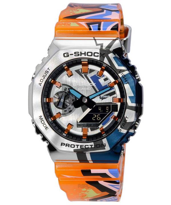 카시오 G-Shock Street Spirit Series 아날로그 디지털 쿼츠 GM-2100SS-1A GM2100SS-1 200M 남성용 시계