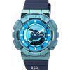 카시오 G-Shock Blue 아날로그 디지털 쿼츠 GM-S110LB-2A GMS110LB-2 200M 여성용 시계