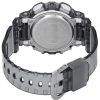 카시오 G-Shock 반투명 그레이 아날로그 디지털 쿼츠 GMA-S120TB-8A 200M 여성용 시계