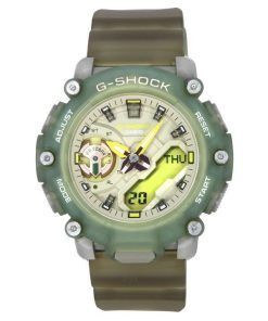 카시오 G-Shock 아날로그 디지털 반투명 수지 스트랩 쿼츠 GMA-S2200PE-3A 200M 여성용 시계