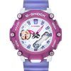 카시오 G-Shock 아날로그 디지털 반투명 수지 스트랩 쿼츠 GMA-S2200PE-6A 200M 여성용 시계