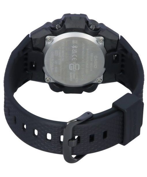 Casio G-Shock G-스틸 블랙 모바일 링크 아날로그 디지털 터프 솔라 GST-B400BB-1A 200M 남성용 시계