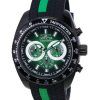 Invicta S1 Rally 크로노그래프 Black And Green 다이얼 쿼츠 36307 100M 남성용 시계