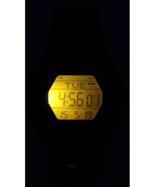 카시오 스탠다드 디지털 블랙 레진 스트랩 쿼츠 LWS-2200H-1A 100M 남여 공용 시계